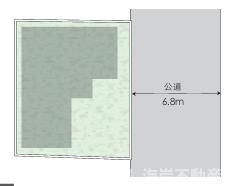 小田原市久野　新築戸建の区画図|区画図です。