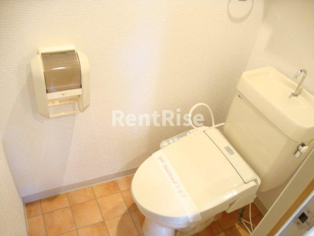 コーポラス美和のトイレ|シャワー付トイレ