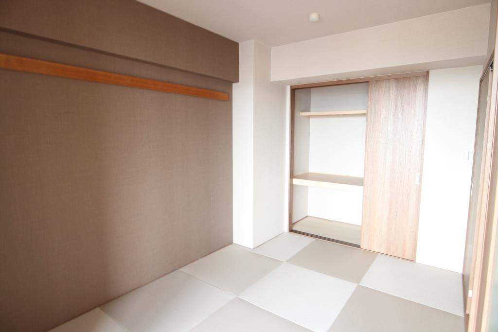 アルカディア八木の和室|和室6帖　大容量の押入あり