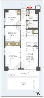 【間取り】 | クリオ南浦和壱番館