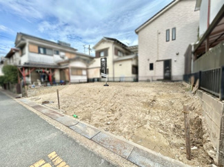 【前面道路含む現地写真】 | 八幡市八幡舞台　土地
