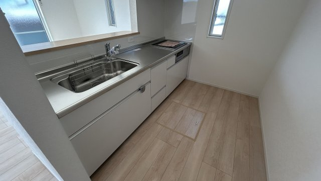 サウスサウンドのキッチン|使い勝手の良いカウンターキッチン♪