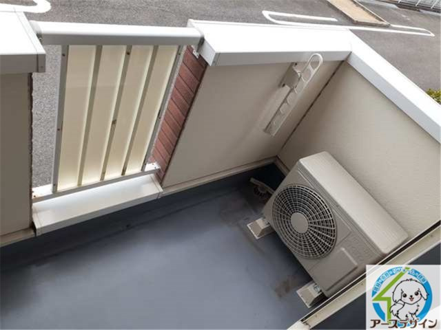 ルナパレス　Aのバルコニー|※類似部屋