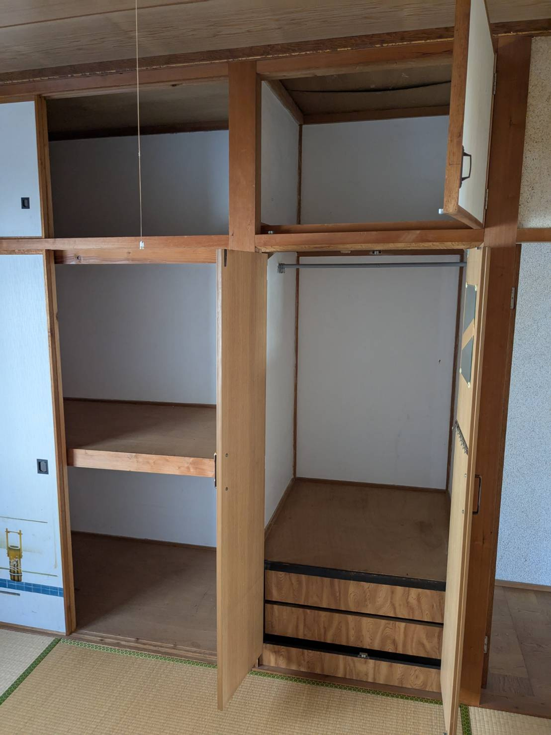 愛媛県新居浜市　一棟アパートの収納