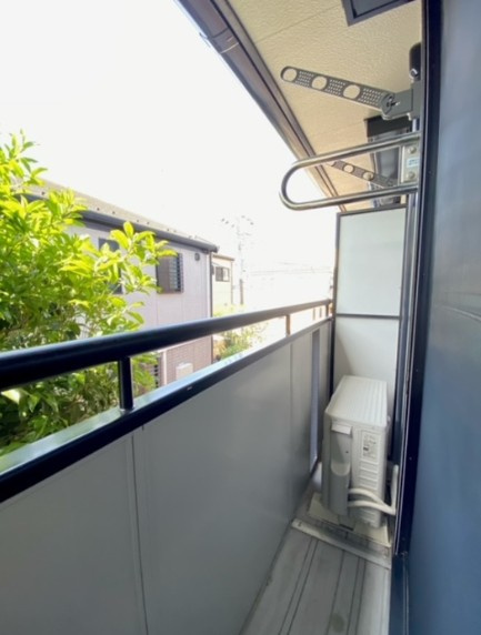 クレセント経堂のバルコニー