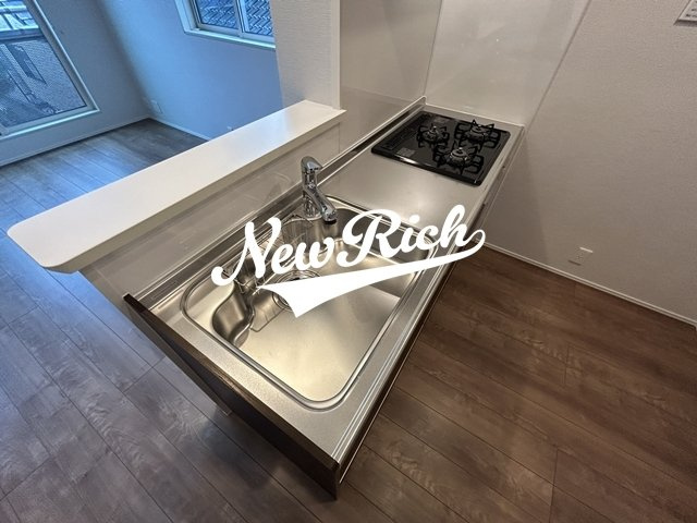 前橋市駒形町のアパートのキッチン