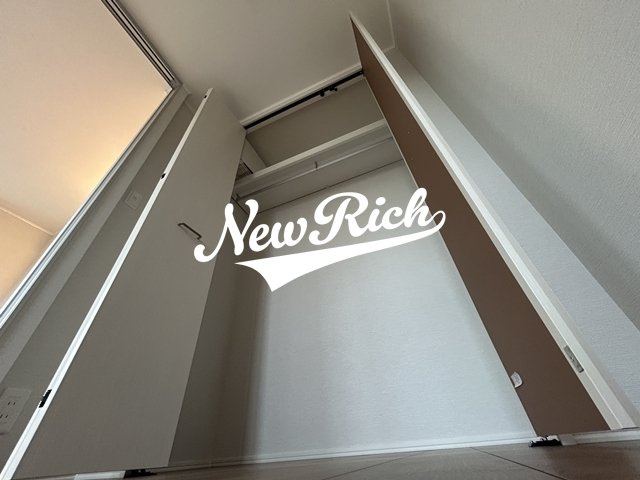 前橋市駒形町のアパートの収納