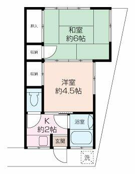 横須賀市上町2丁目のアパートの画像