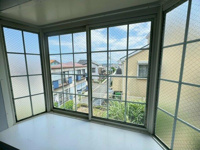 出窓からの景色です♪