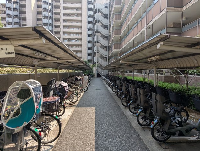 クリオレジダンス東京の駐輪場