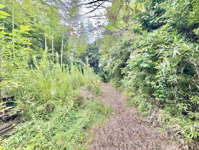 江戸崎甲中古戸建の前面道路含む現地写真