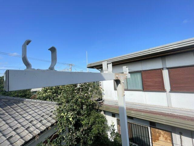 洗濯物を干すことができます！