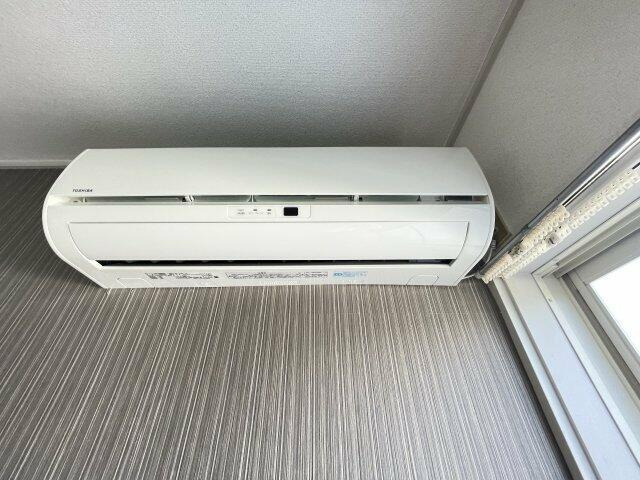 エアコンが設置されております！
