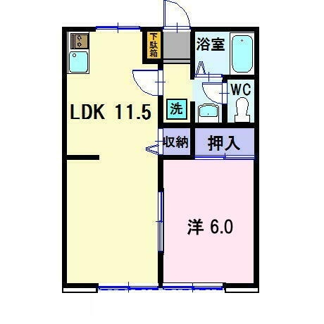 サンエミネントの間取り
