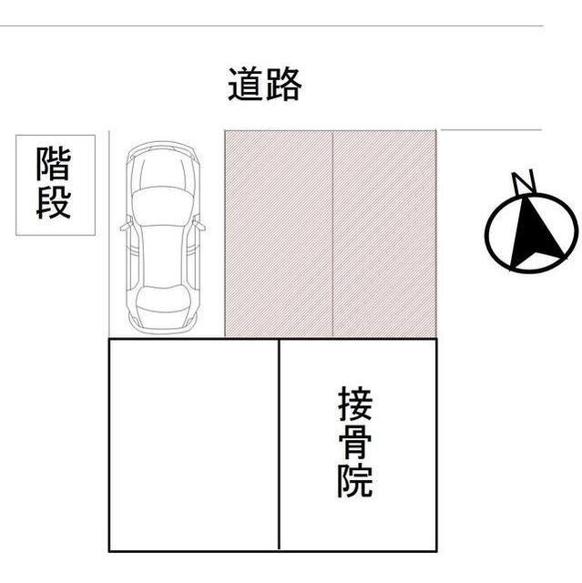 岐阜市鍵屋西町２丁目の事務所の駐車場