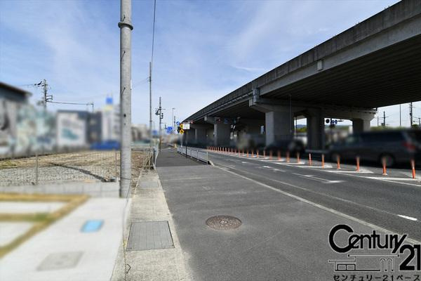 橿原市四条町の売地の前面道路含む現地写真|■現地撮影写真■