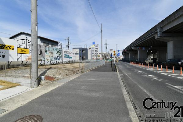 橿原市四条町の売地の前面道路含む現地写真|■現地撮影写真■