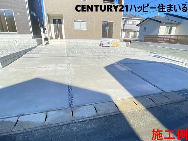 岡崎市本宿台第2　全5棟・3号棟の駐車場|施工例