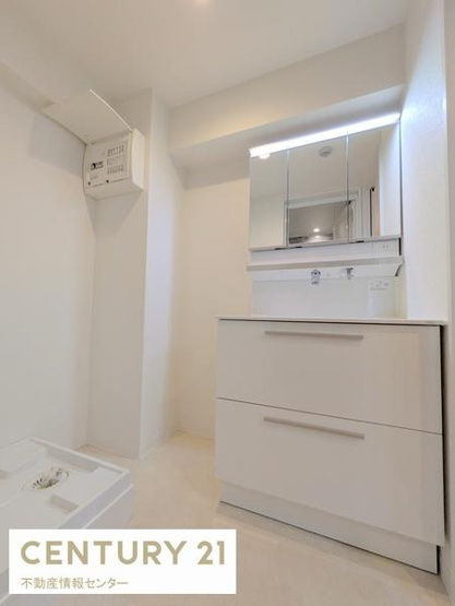 【独立洗面台】 | 天王寺パークヴィラ | 洗面化粧台・洗濯パン新調済み！