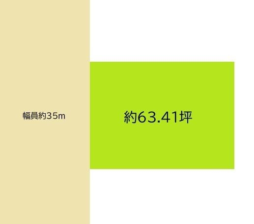 和歌山市吹上4丁目　土地の土地図