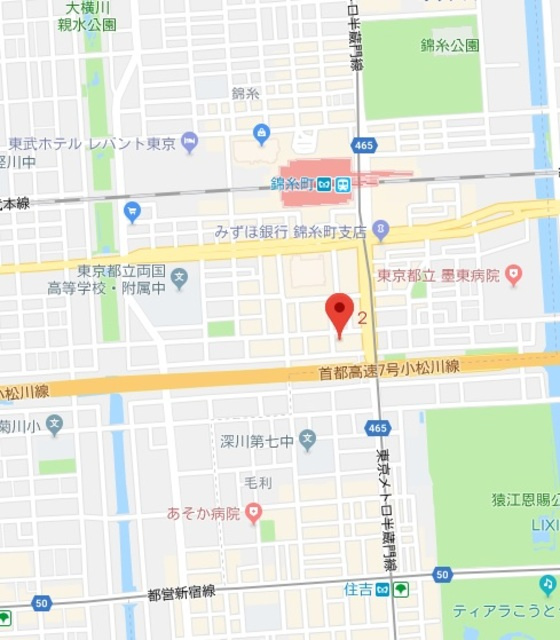ドルミ錦糸町・大興ビルの地図|★案内図★