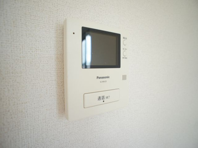 【セキュリティ】 | メゾン・ベールＡ | 訪問者の確認ができるTVドアホン付きです♪