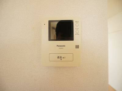 【セキュリティ】 | リェス ドヴァリェーツ | 訪問者の確認ができるTVドアホン付きです♪