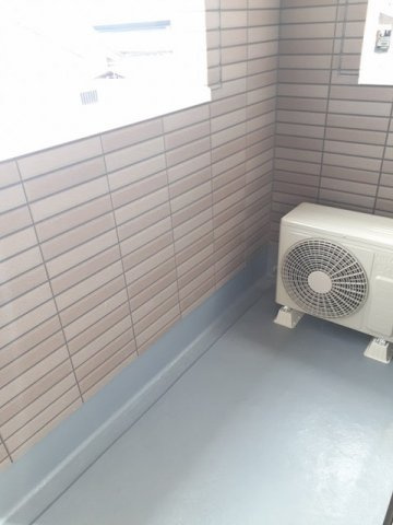 サンリットＤのバルコニー