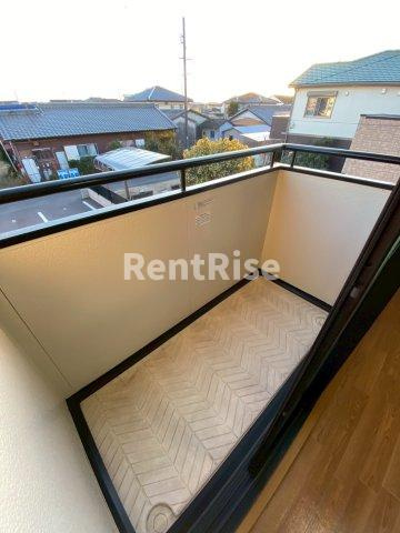 ラフィネ粧のバルコニー