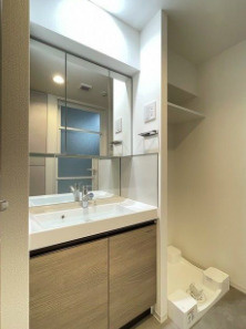 コンフォリア・リヴ平井ＭＵＴＩＯの洗面所