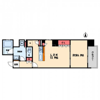 【間取り】 | リーガル南久宝寺Ⅱ | リーガル南久宝寺II　間取り