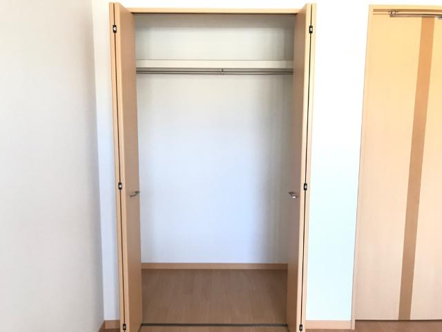 ソレイユＮの収納|クローゼット