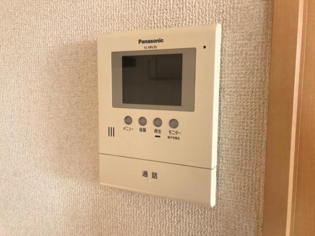 ソレイユＮのセキュリティ|カメラ付インターホン