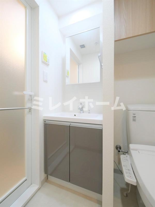 ラフィスタ羽田の洗面所