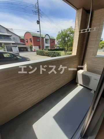 レスポワールのバルコニー|高崎、前橋のお部屋探しはエンドスケープまで！お客様の理想お聞かせ下さい♪