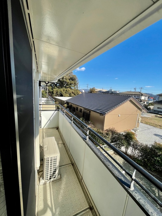 ヴィラ・ロワイヤル壱番館のバルコニー