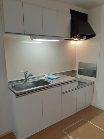 グラスハープのキッチン|２口コンロ設置可能です★