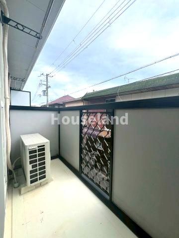 ライズ中之島のバルコニー