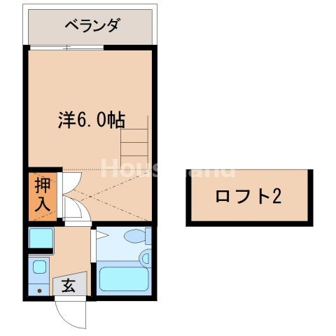 ライズ中之島の間取り