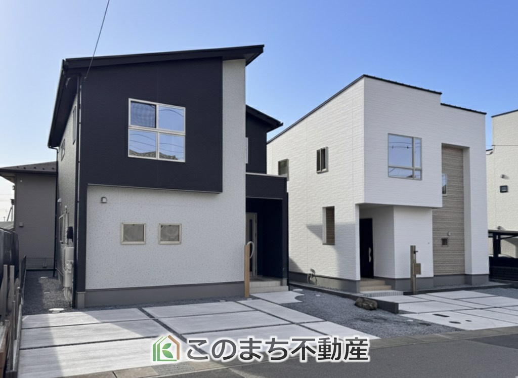 クライン宇都宮市平松第2期　2号棟の外観|本日ご内覧できます(*^^*)
お電話でのお問合せが非常にスムーズです！
現地直接集合のお待ち合わせも大丈夫です！
お気軽にお問合せ下さい(^^)/