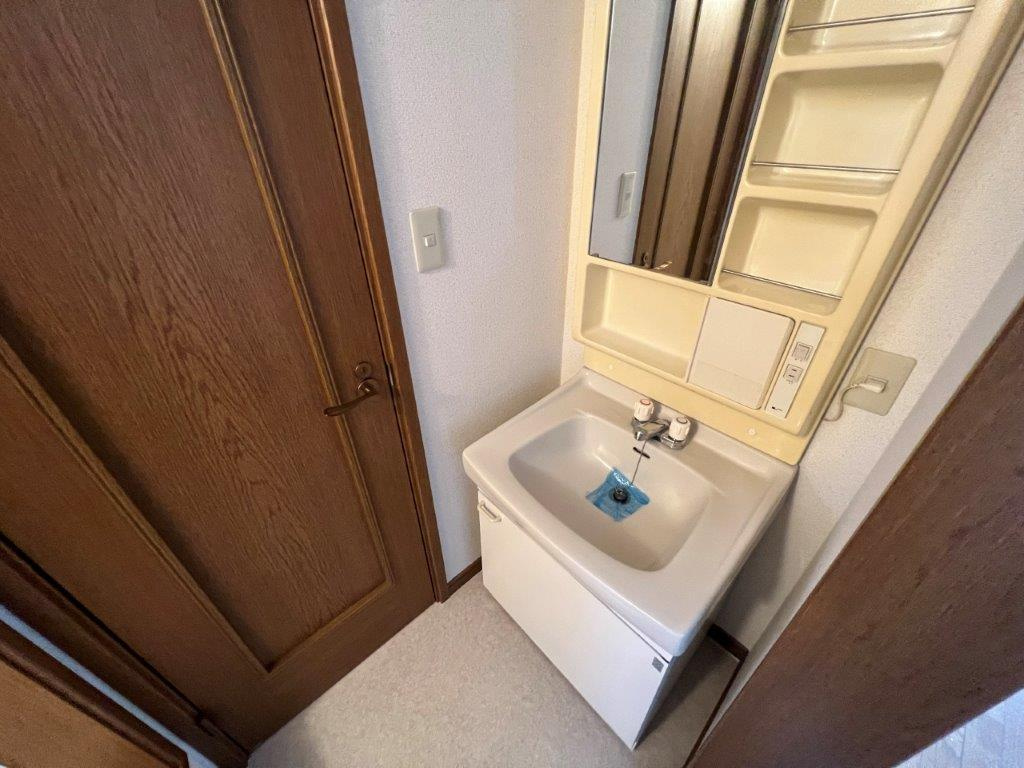 三鷹市井口１丁目のアパートの洗面所