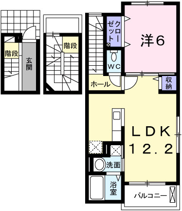 ラ・フォーレの間取り