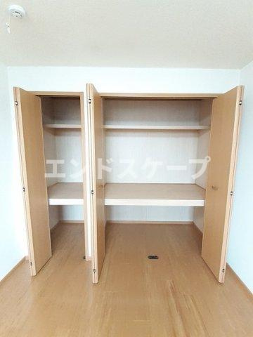 パインフィールドＢの収納|高崎、前橋のお部屋探しはエンドスケープまで！お客様の理想お聞かせ下さい♪