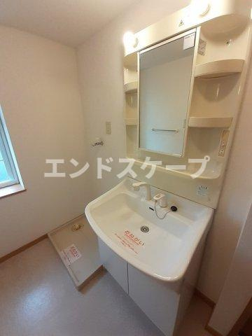 パインフィールドＢの洗面所|高崎、前橋のお部屋探しはエンドスケープまで！お客様の理想お聞かせ下さい♪