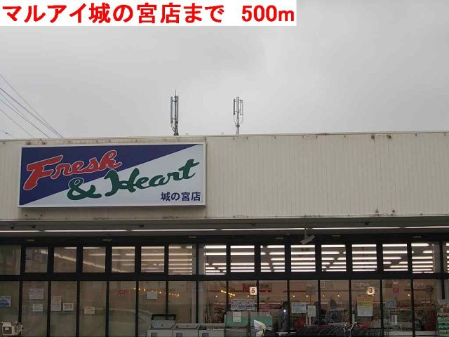 コンソラーレＢの周辺|マルアイ城の宮店まで500m