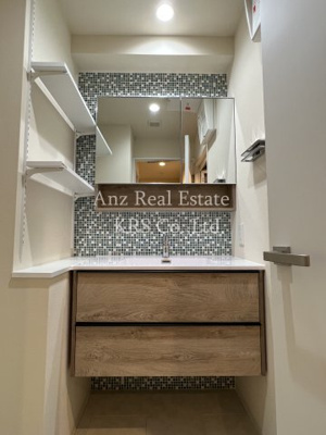 【独立洗面台】 | ブレイブトキワチョウツー | お洒落な独立洗面台！棚と収納に優れてます！