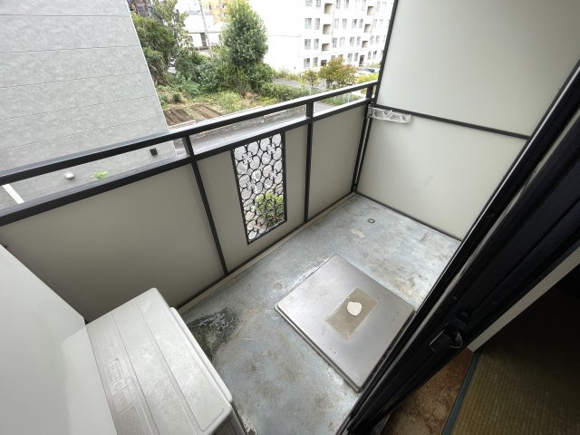 ピュアコート参番館のバルコニー