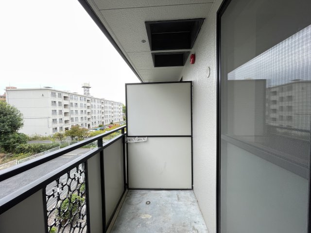 ピュアコート参番館のバルコニー