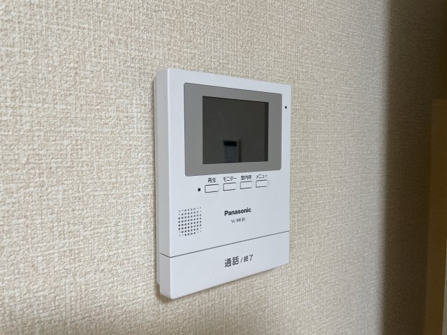 ピュアコート参番館のセキュリティ|モニター付きインターホン