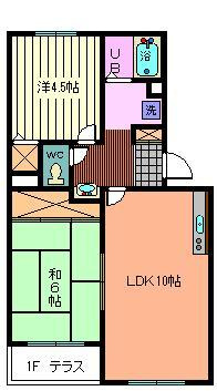 ピュアコート参番館の間取り
